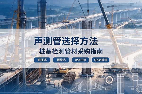 大庆声测管选型标准