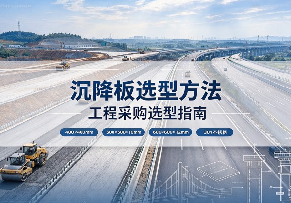 大庆沉降板选择方法